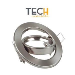 SPOT EMBUTIR DICRO REDONDO MOVIL NIQUEL